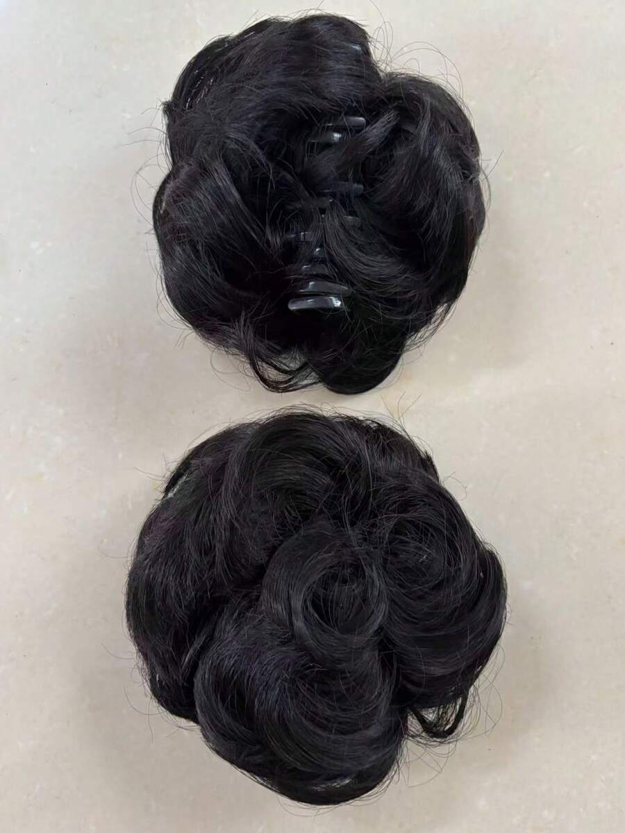 SHEIN مشابك شعر كبيرة كعكة شعر ويفي