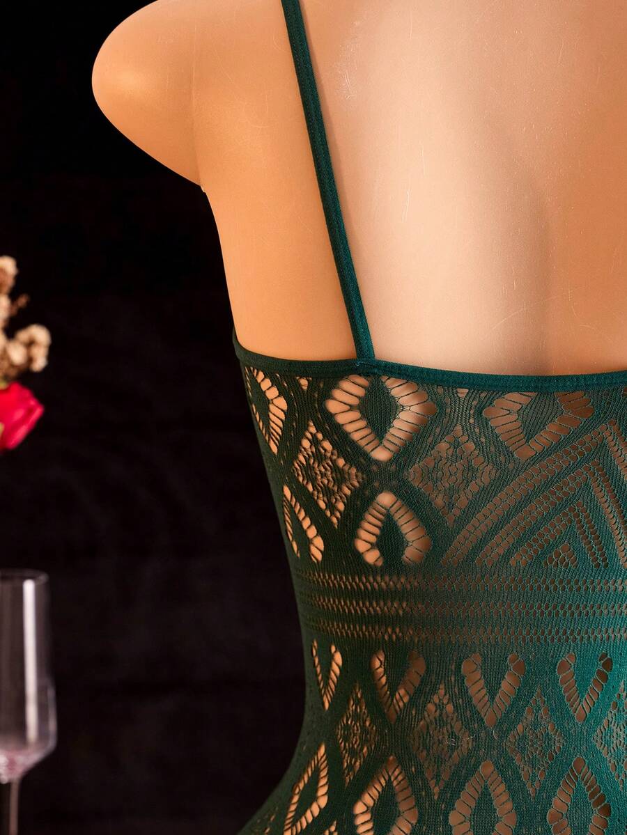 SHEIN ChaseTheNight بودي ضيق بطبعة حيوانات
