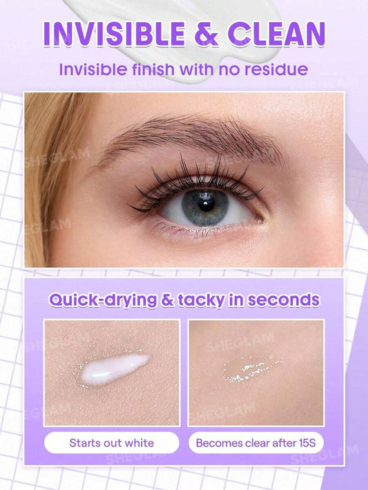 SHEGLAM Longwear Invisible Hold غراء رموش شفاف