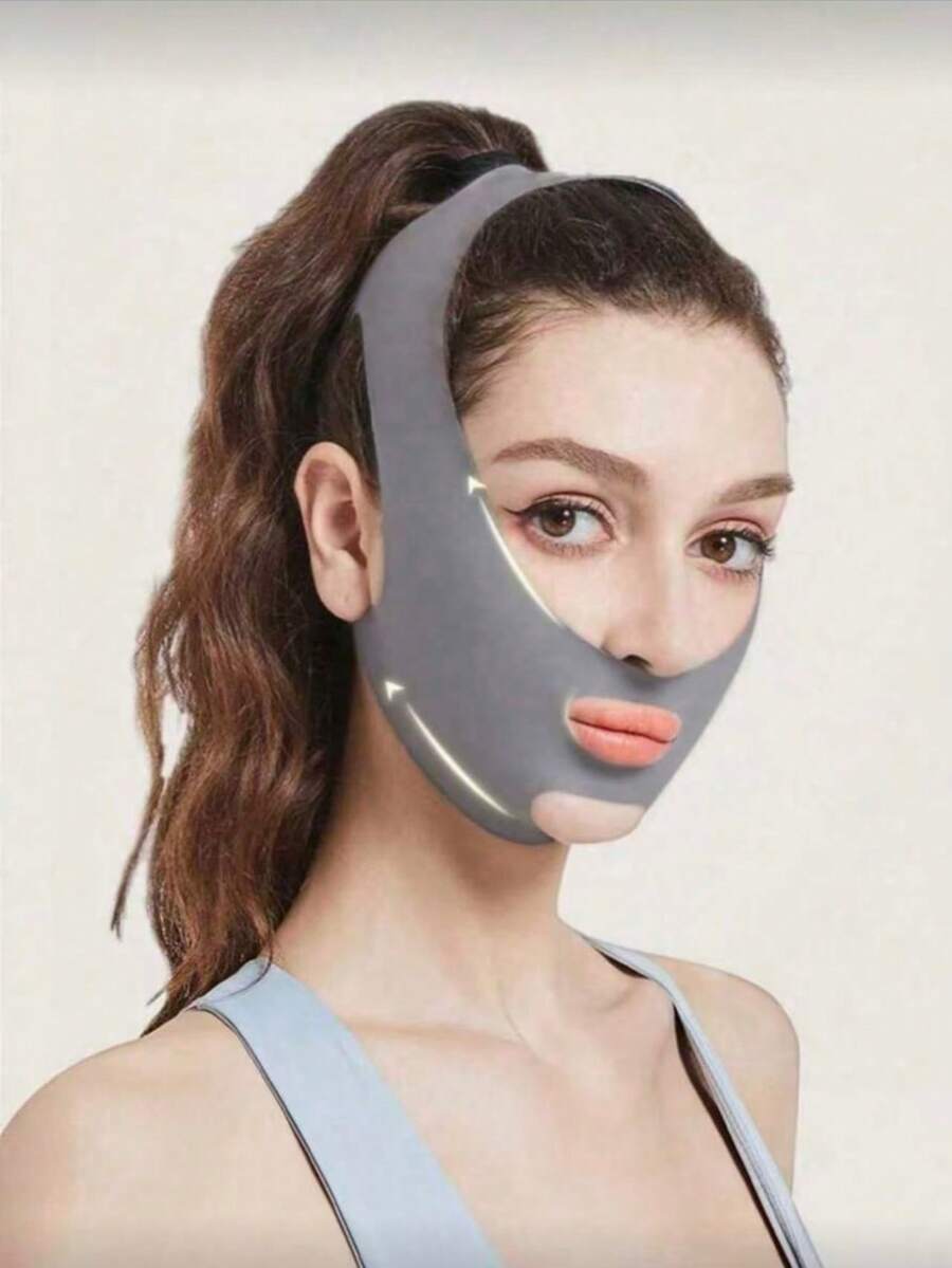SHEIN قناع وجه نسائي للاستخدام اليومي والمنزل والتمارين الرياضية