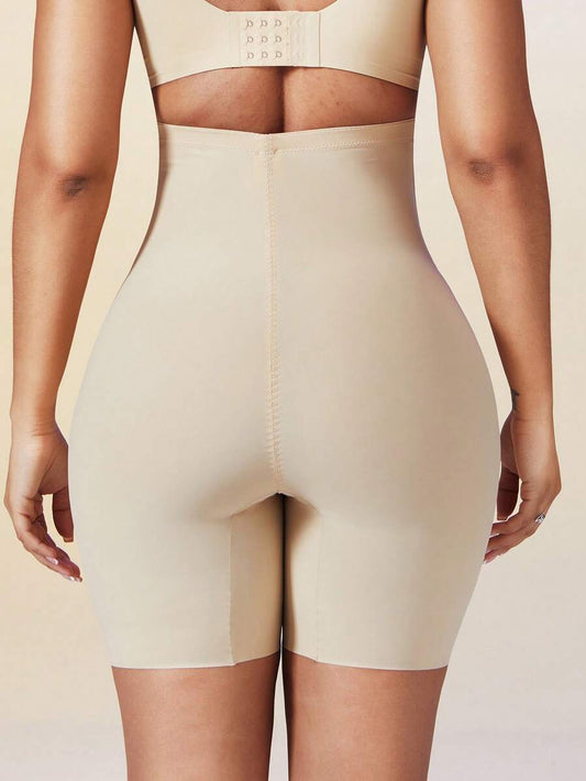 SHEIN شورت نسائي خصر بعالي يحكم البطن يرفع الأرداف بدون غرز