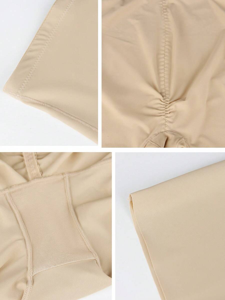 SHEIN شورت نسائي خصر بعالي يحكم البطن يرفع الأرداف بدون غرز
