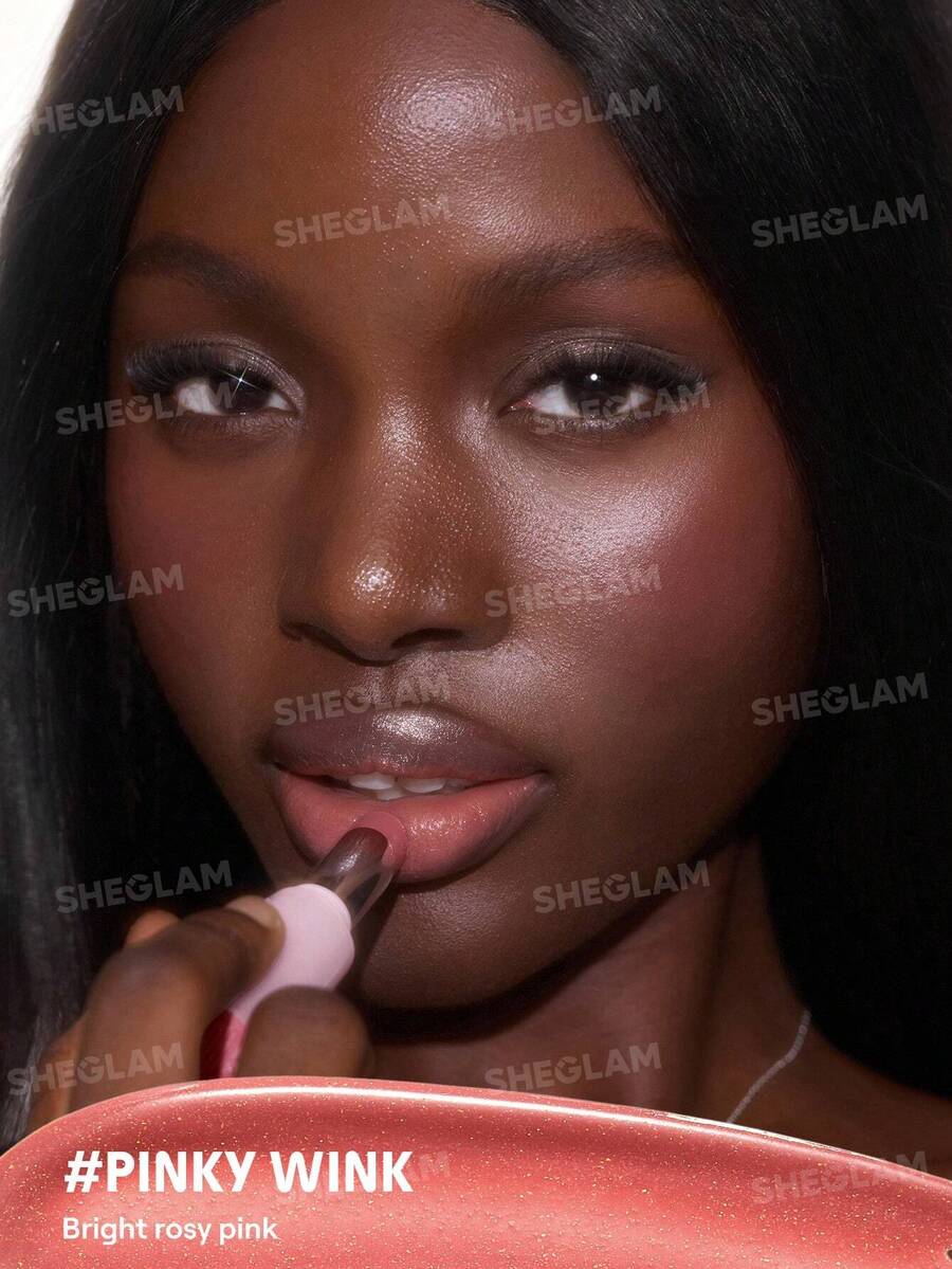 SHEGLAM Silk Slip Pinky Wink  بلسم شفاه زيتي