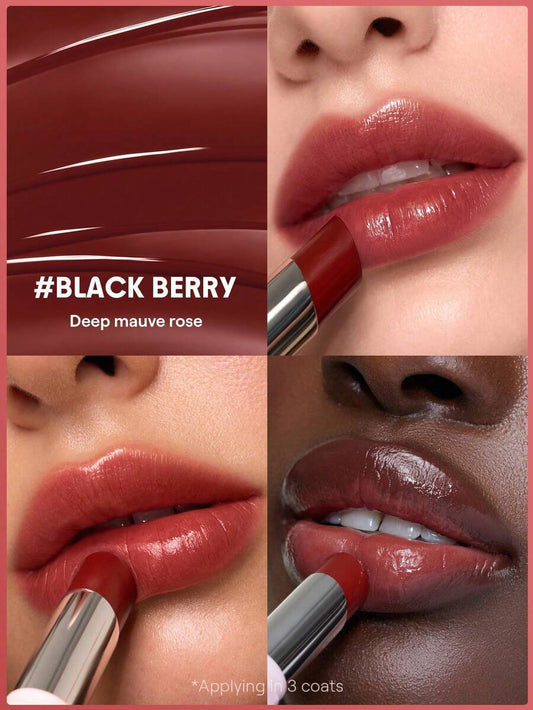 SHEGLAM Silk Slip Black Berry بلسم شفاه زيتي بلون