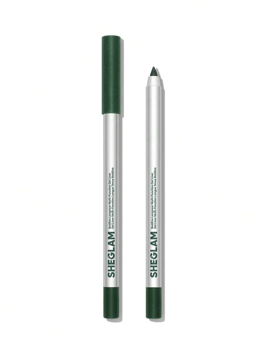 SHEGLAM Boldline Metallic Green  محدد عيون جل طويل الأمد