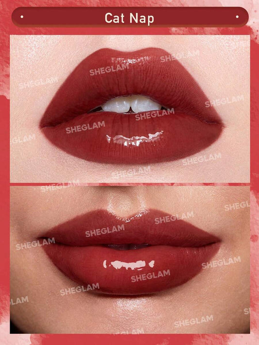 SHEGLAM Pout Cat Nap ملمّع شفاه بتركيبة خفيفة تعطي لمعة طبيعية