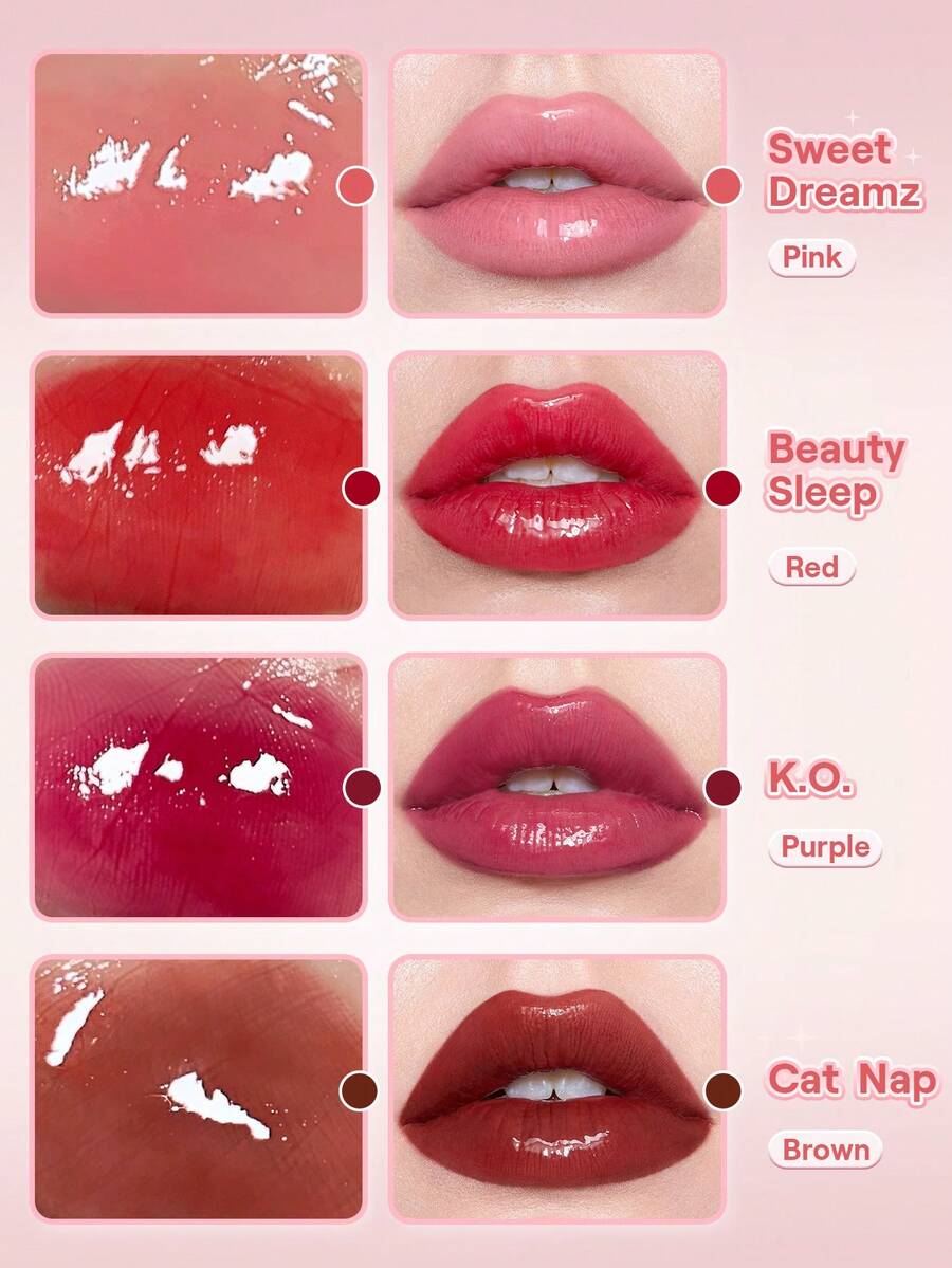 SHEGLAM Pout Cat Nap ملمّع شفاه بتركيبة خفيفة تعطي لمعة طبيعية