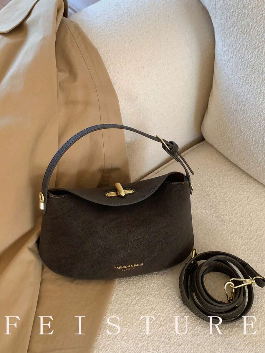 SHEIN حقيبة كتف كروس بحزام قابل للتعديل