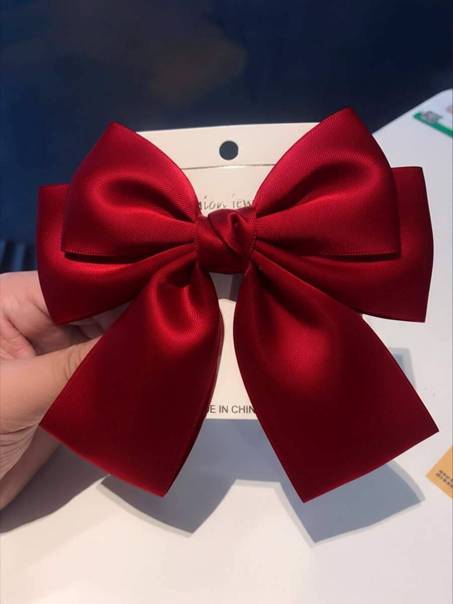 SHEIN فيونكات شعر كبيرة من الساتان