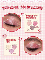 SHEGLAM Sweetheart Collection Berry Besties Raspberry Tart ثلاثي ألوان