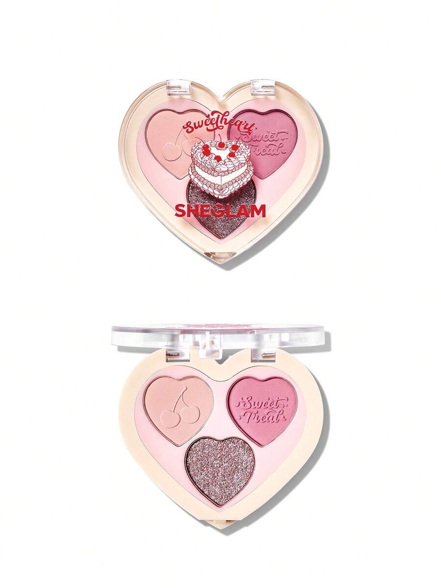SHEGLAM Sweetheart Collection Berry Besties Raspberry Tart  ثلاثي ألوان