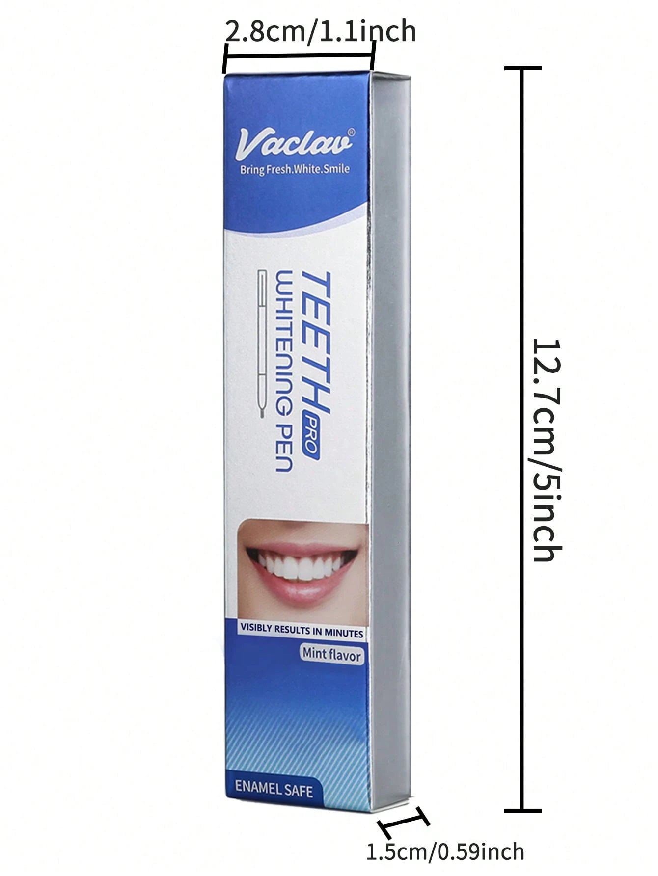 SHEIN Vaclav قلم تبييض الأسنان لإزالة البقع والحفاظ على صحة الفم