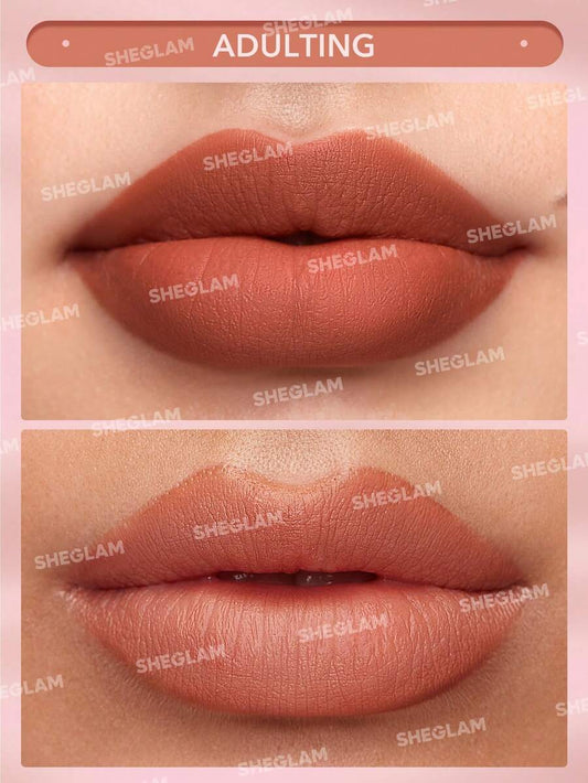 SHEGLAM أحمر شفاه مات طويل الثبات