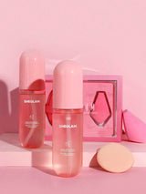 SHEGLAM Fresh Sesh منظف فرش مكياج وردي وإسفنجة