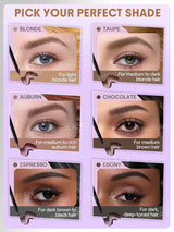 SHEGLAMTint Lock Tattoo Chocolate جل حواجب قابل للتقشير بلون