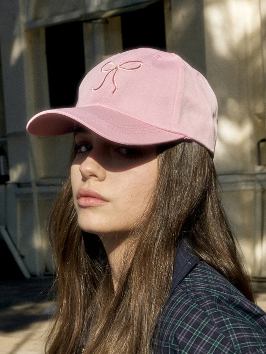 SHEIN Hatastic قبعة بيسبول بتصميم عقدة فراشة
