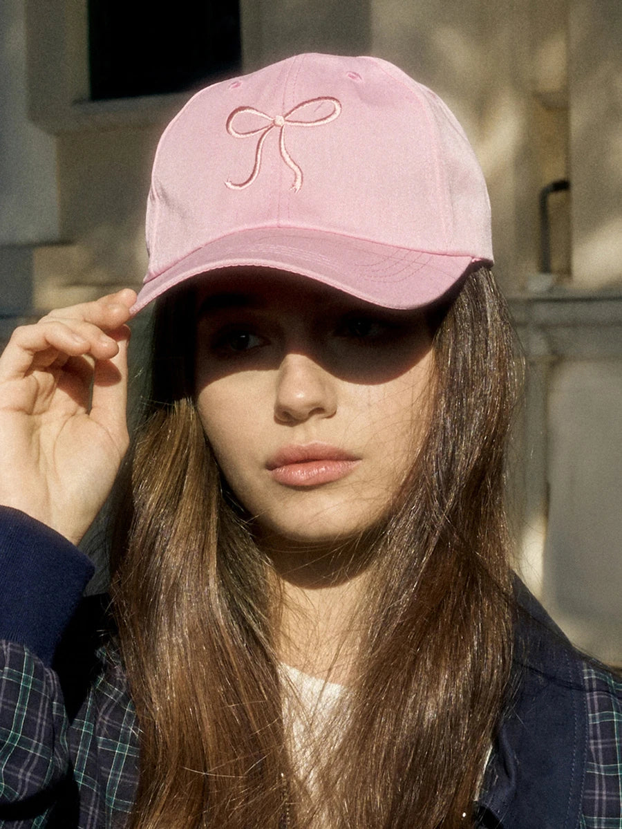 SHEIN Hatastic قبعة بيسبول بتصميم عقدة فراشة