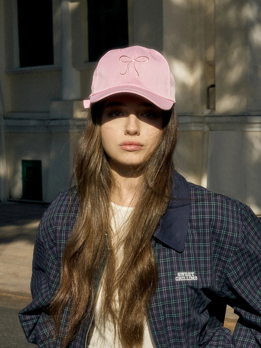 SHEIN Hatastic قبعة بيسبول بتصميم عقدة فراشة