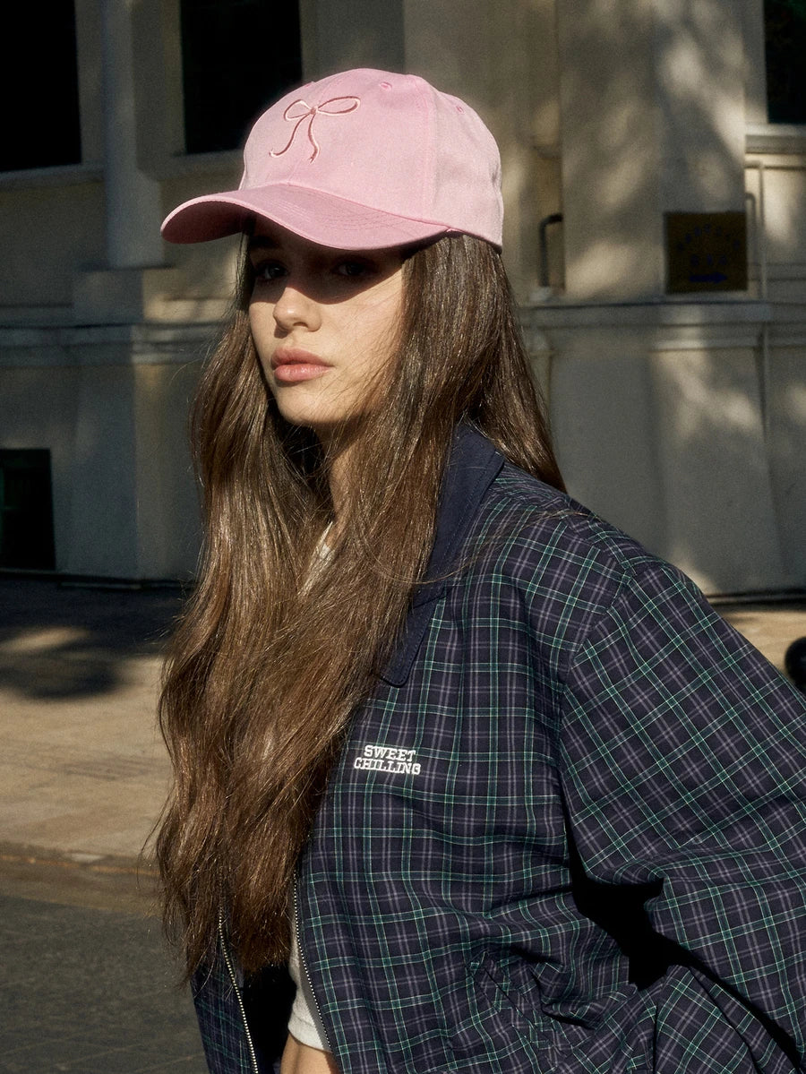 SHEIN Hatastic قبعة بيسبول بتصميم عقدة فراشة