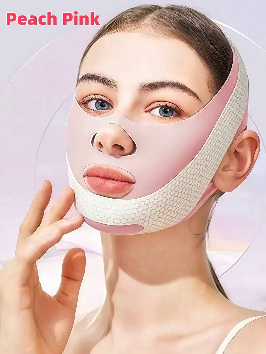 SHEIN OBOVAY شريط تشكيل الوجه المرن لتقليل الذقن المزدوج ونحت الفك