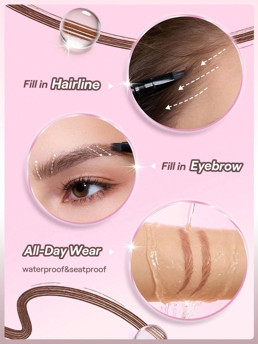 SHEGLAM Brow-Fection Micro-Stroke قلم حواجب سائل 11