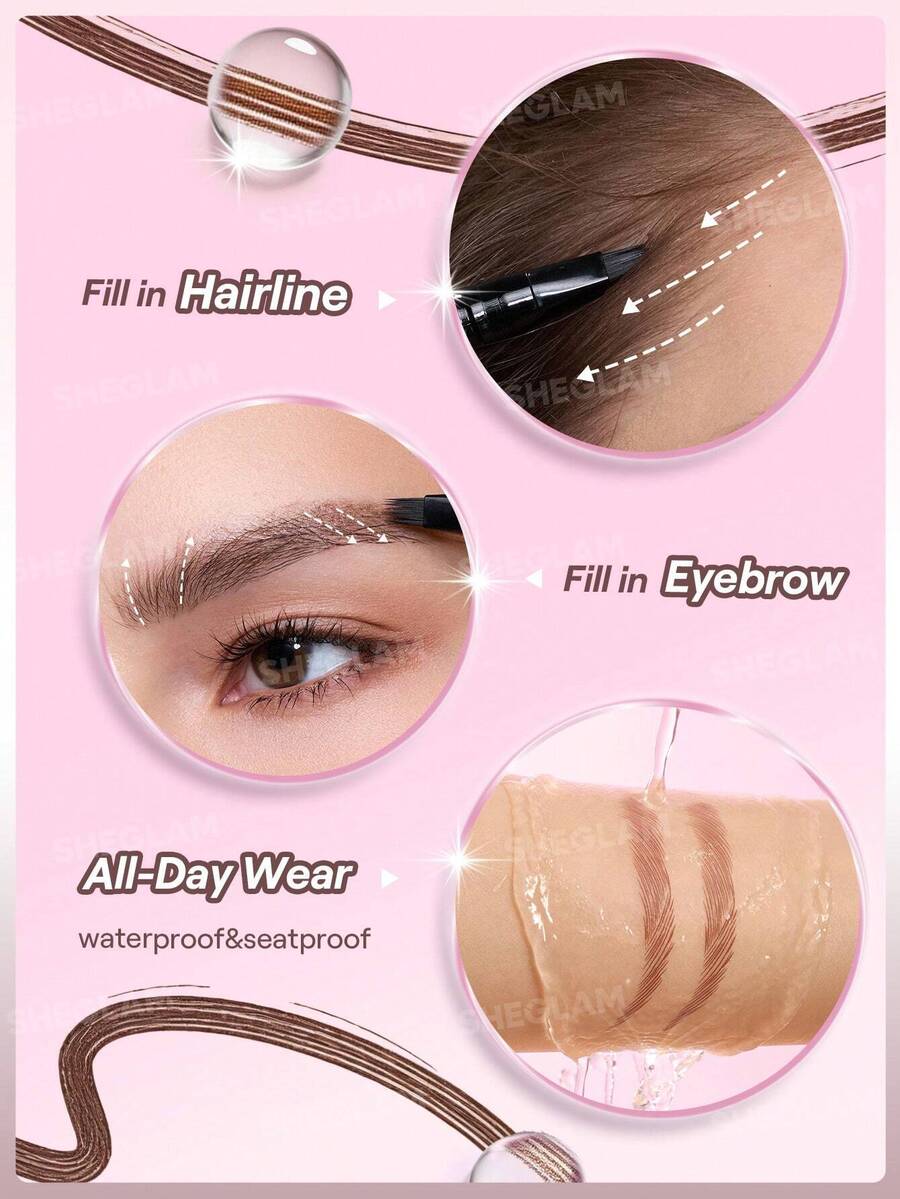 SHEGLAM Brow-Fection Micro-Stroke قلم حواجب سائل