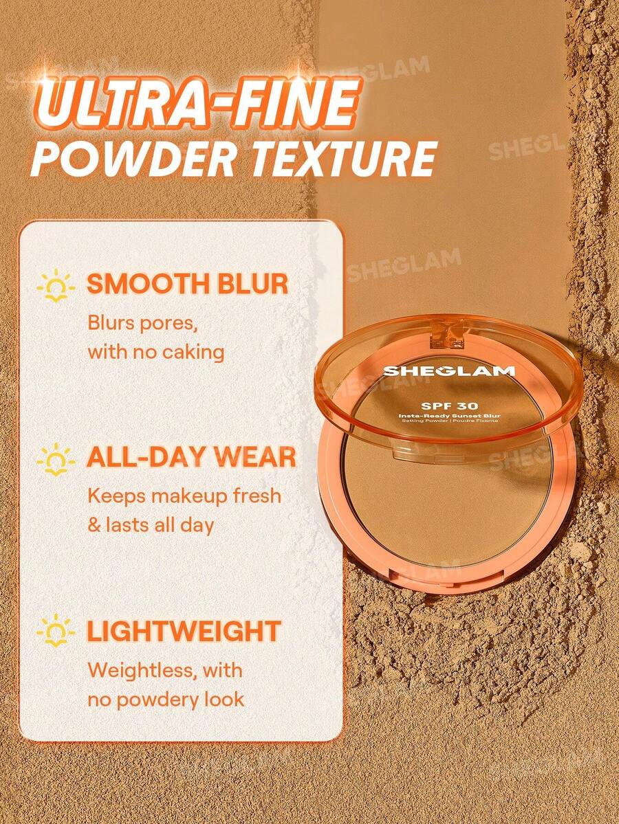 SHEGLAM Insta-Ready Sunset بودرة تثبيت