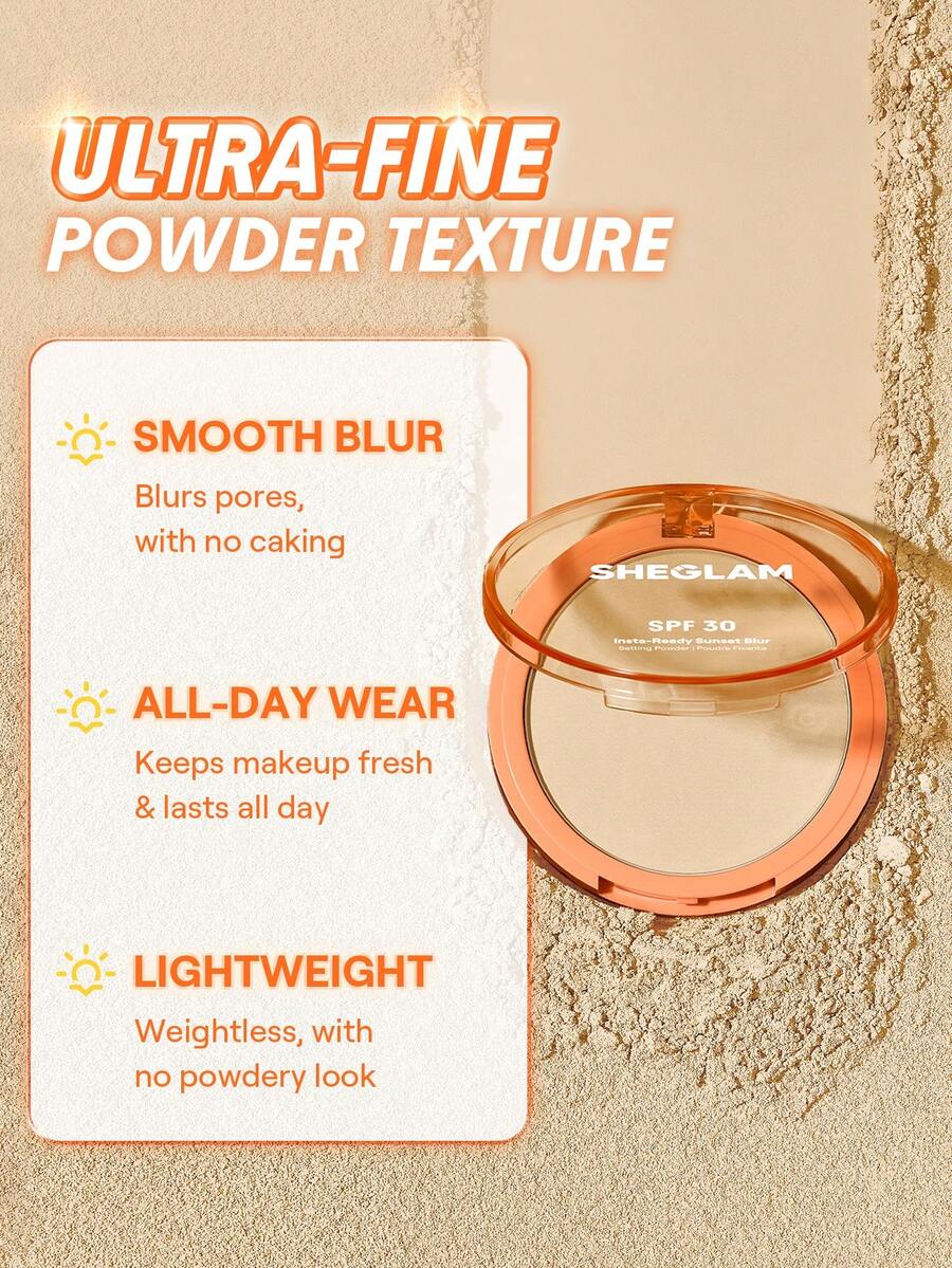 SHEGLAM Insta-Ready Sunset بودرة تثبيت