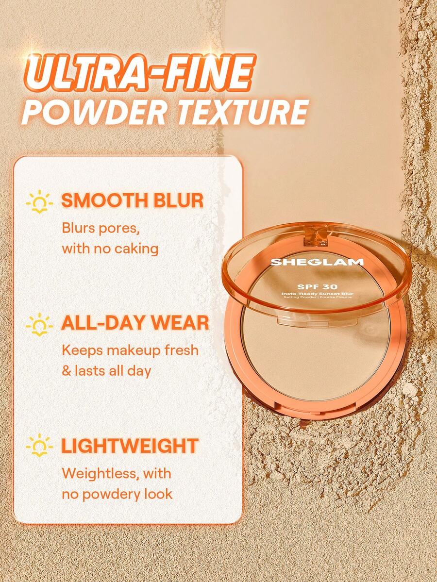 SHEGLAM Insta-Ready Sunset بودرة تثبيت