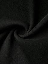 SHEIN PETITE رومبير قطني قصير بحمالات وتطريز دانتيل