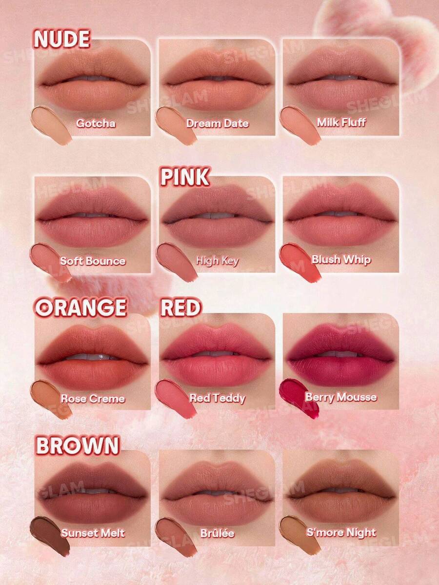 SHEGLAM Marshmallow Puff قلم تمويه الشفاه