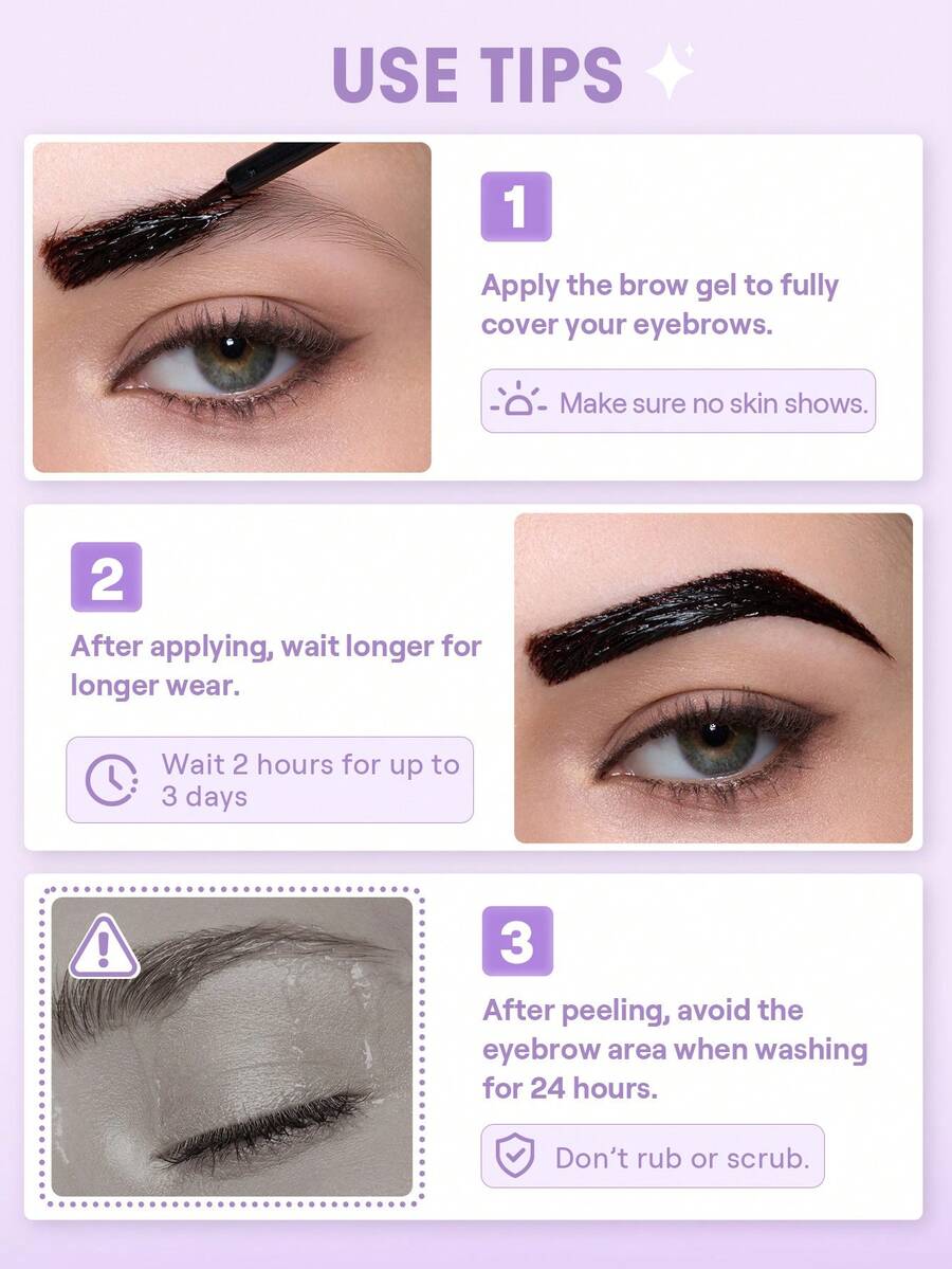 SHEGLAM Tint Lock Tattoo جل حواجب قابل للتقشير