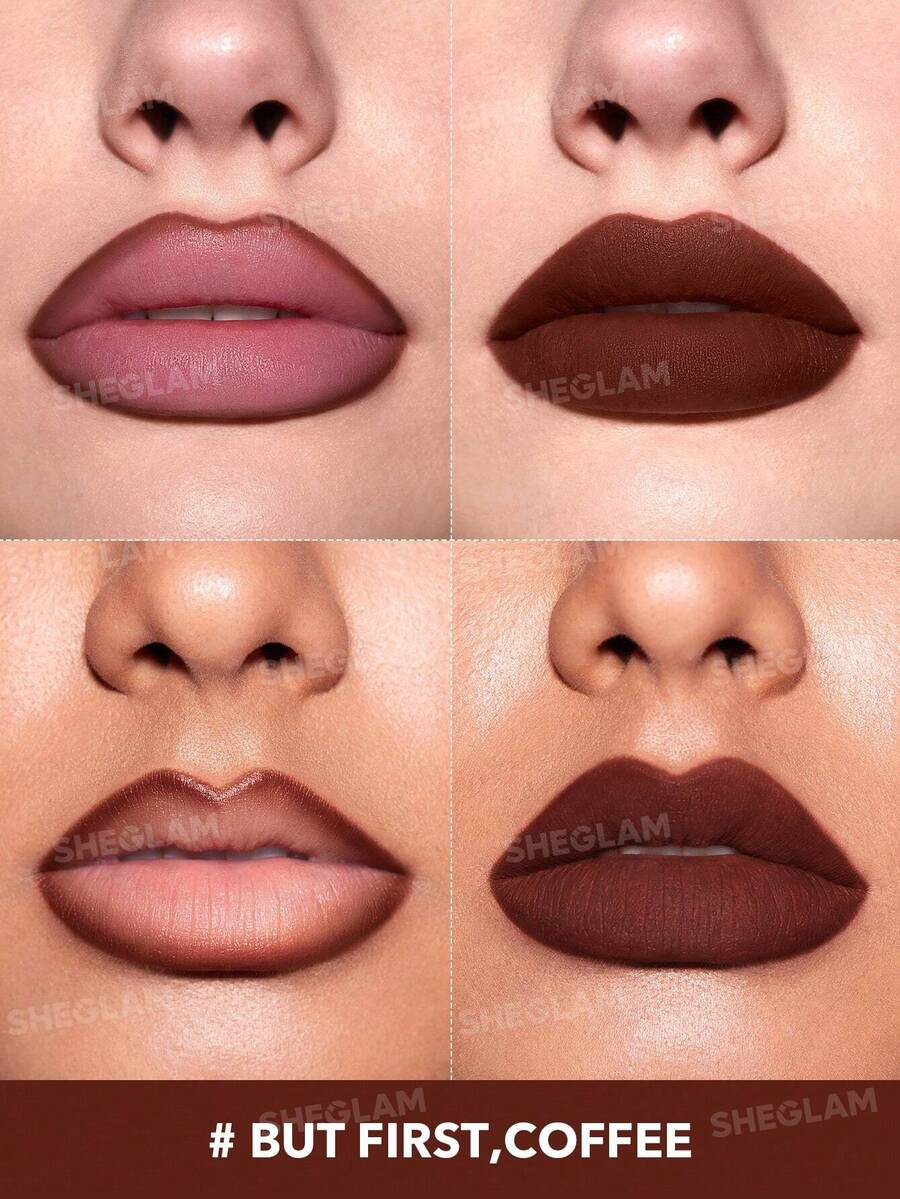 SHEGLAM So Lippy طقم أقلام تحديد شفاه 2 قطعة