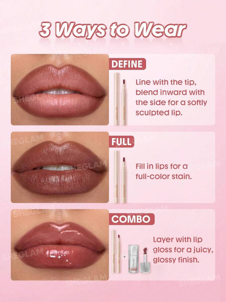 SHEGLAM قلم شفاه