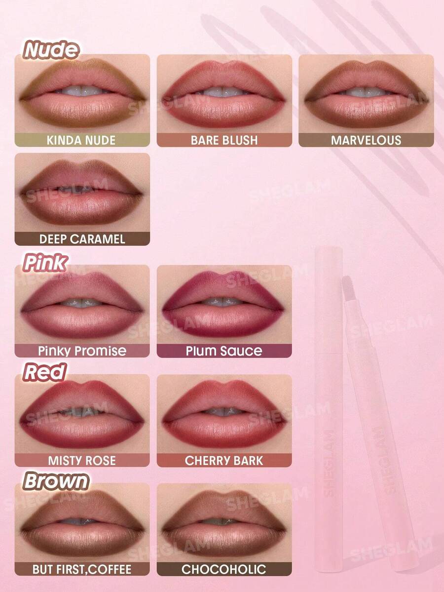 SHEGLAM قلم شفاه