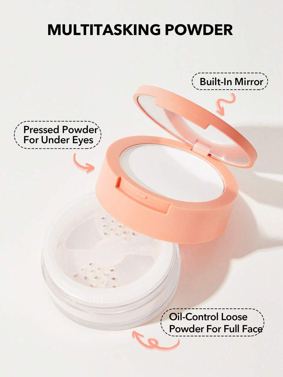 SHEGLAM Natural Linen بودرة تثبيت