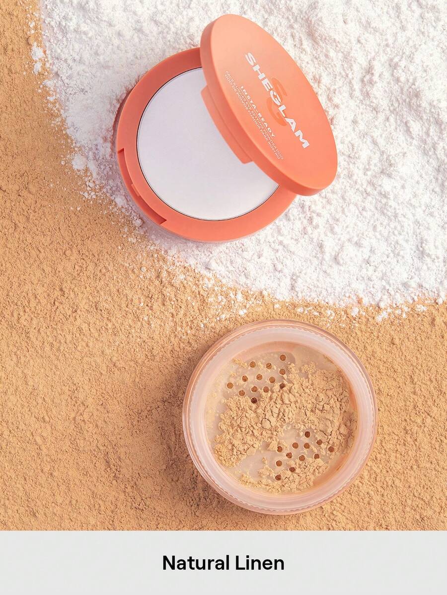 SHEGLAM Natural Linen بودرة تثبيت