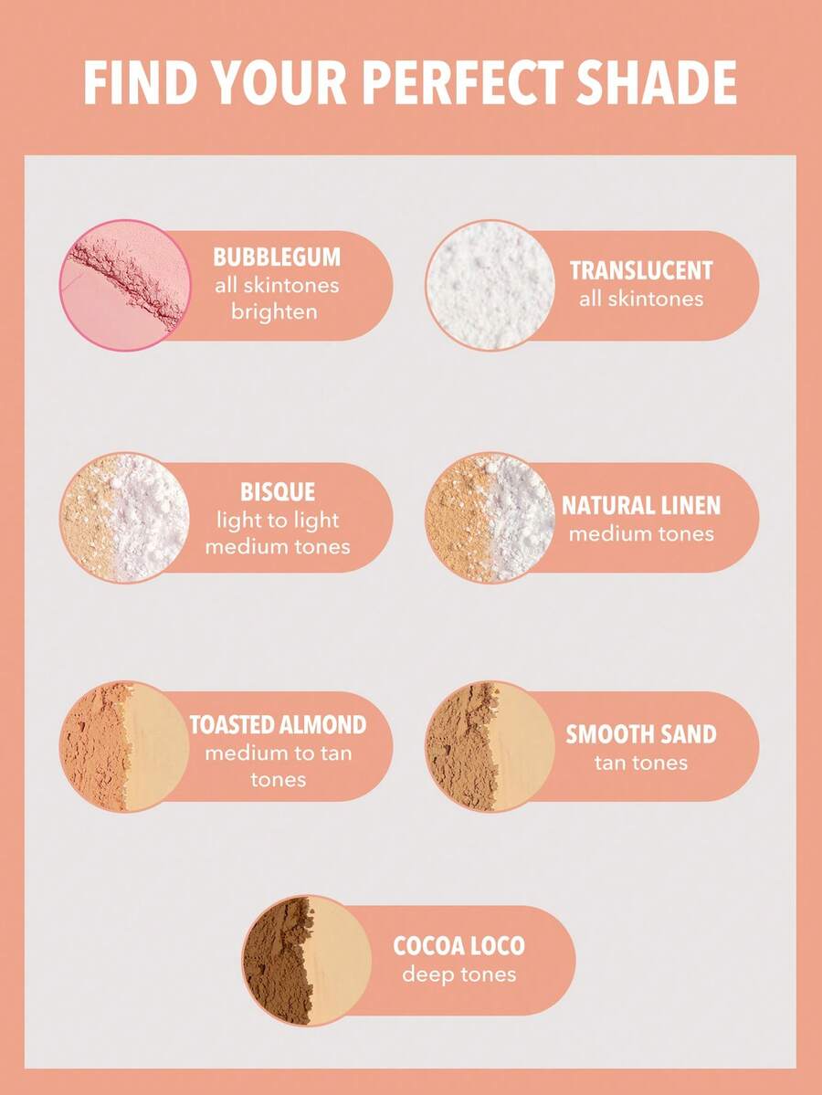SHEGLAM Natural Linen بودرة تثبيت