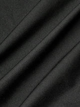 SHEIN MOD فستان طويل أسود برقبة هالتر وظهر مكشوف بقصة حورية البحر