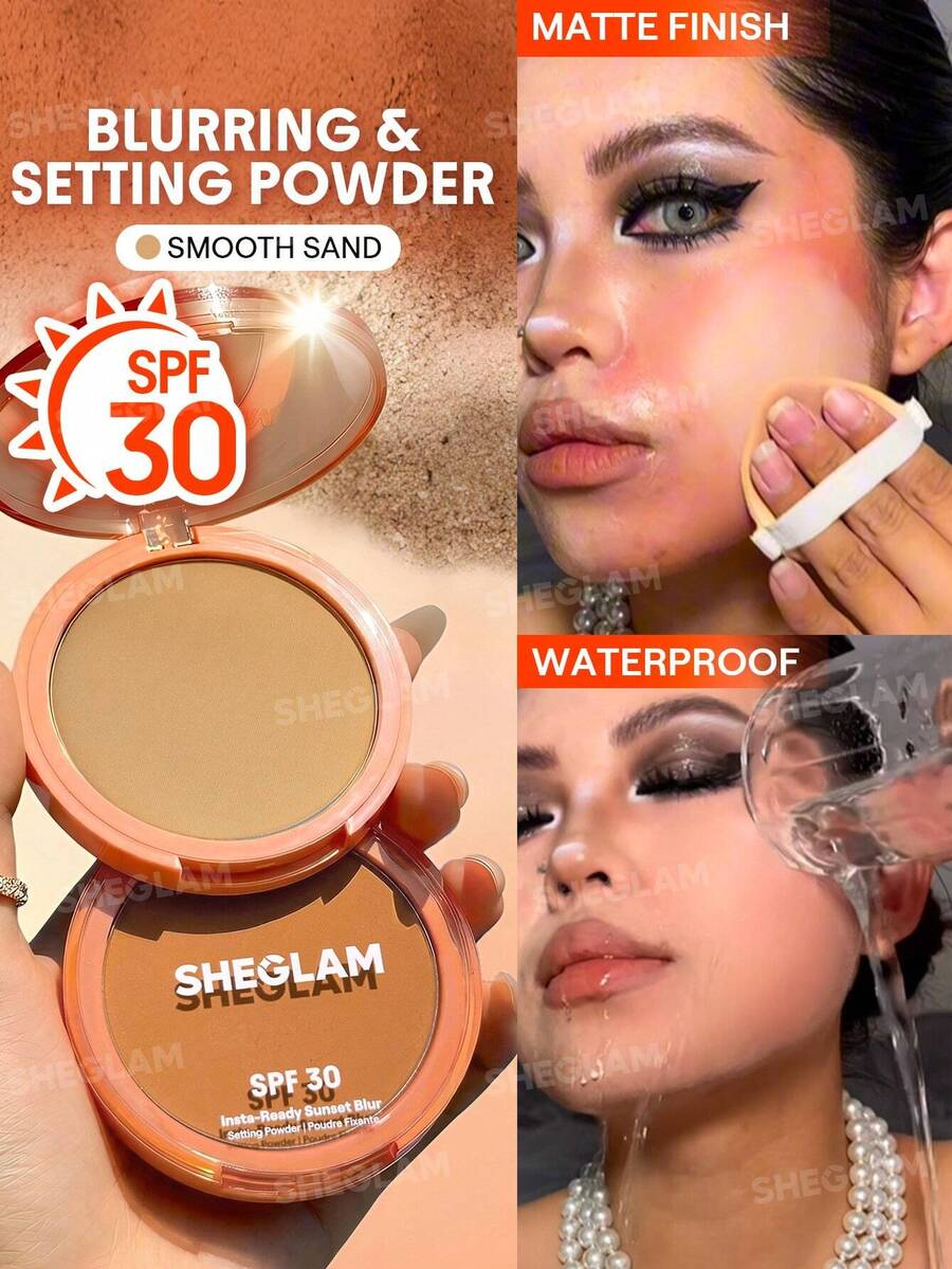 SHEGLAM Insta-Ready Sunset بودرة تثبيت