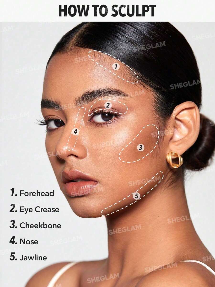 SHEGLAM Snatch N Define Warm Honey قلم كونتور