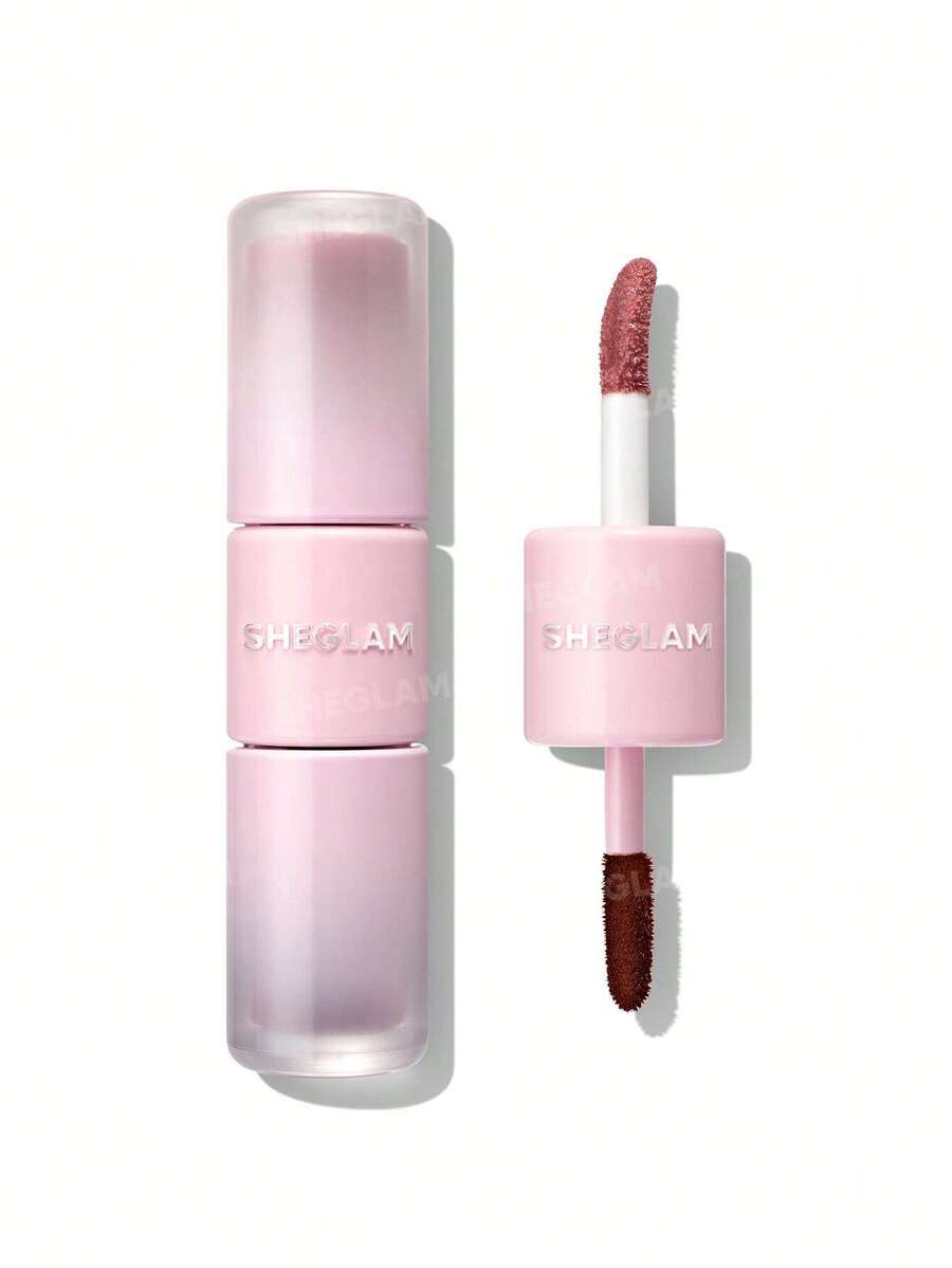 SHEGLAM Line To Shine ثنائي تينت شفاه وملمع