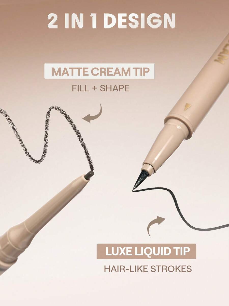 SHEGLAM Wild Brows On Demand طقم قلم وجل حواجب 2 قطعة