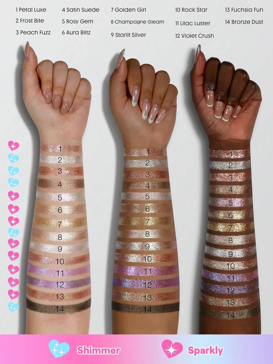SHEGLAM Champagne Gleam هايلايتر كريمي