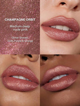 SHEGLAM Stardust Swipe أحمر شفاه سائل بلمعة جليتر 033