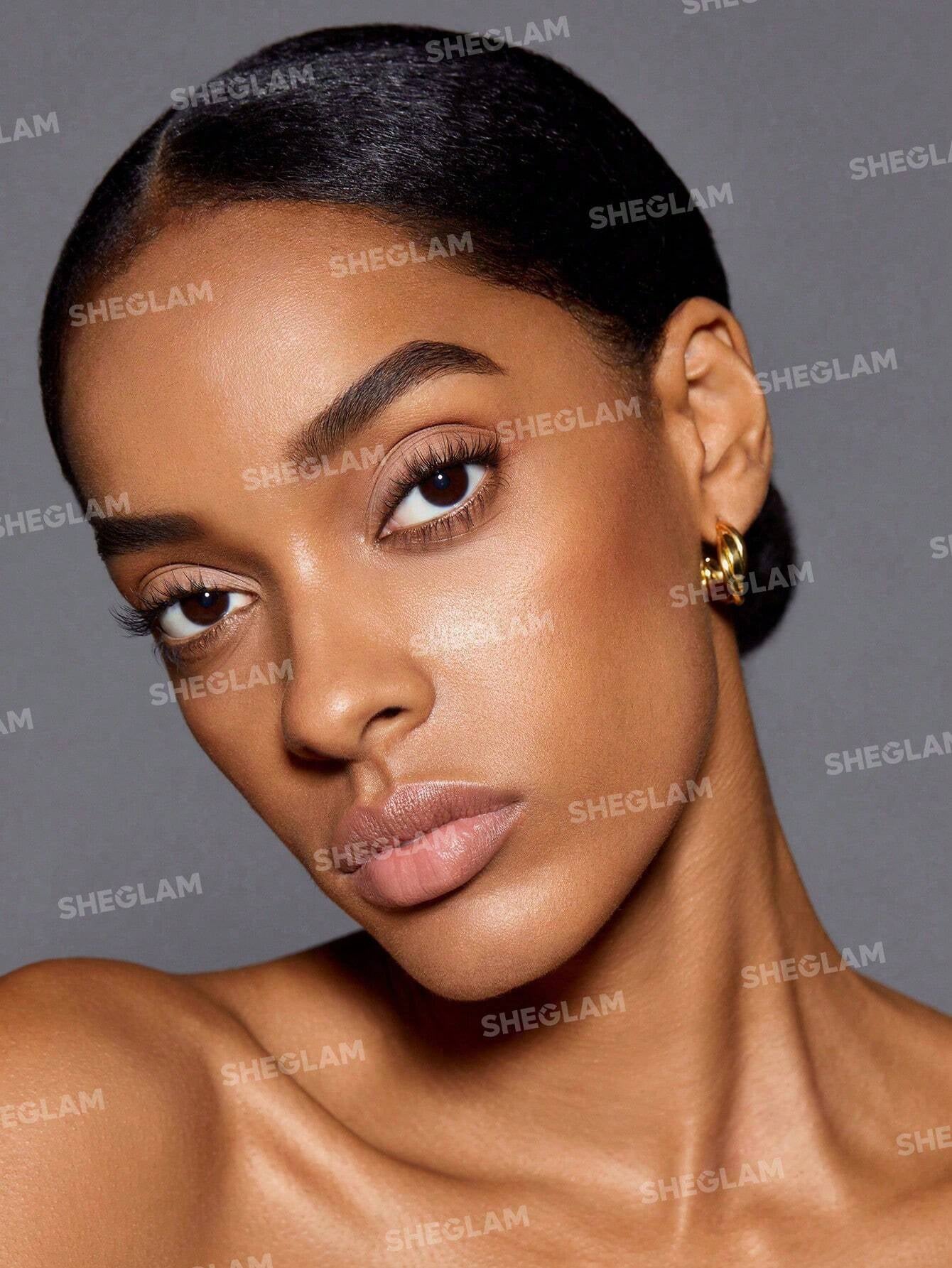 SHEGLAM Genius Eyebrow Stamp-Espresso Natural Eyebrow Powder Easy to Use One Step Eyebrow Shaping Kit Eyebrow Stencil Kit Eye Make up Black Friday Sale Eyebrow