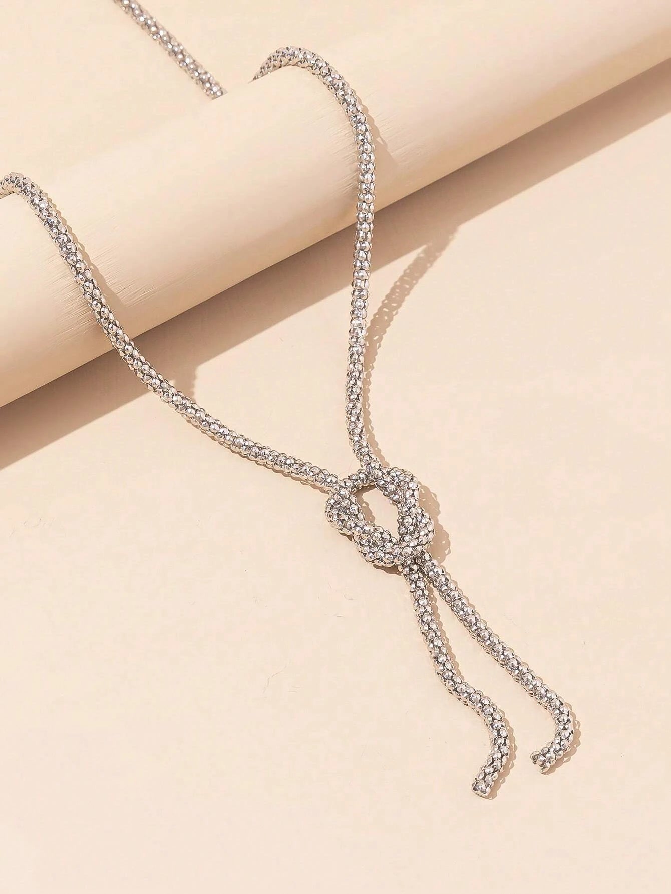 Minimalist Y Lariat Necklace
