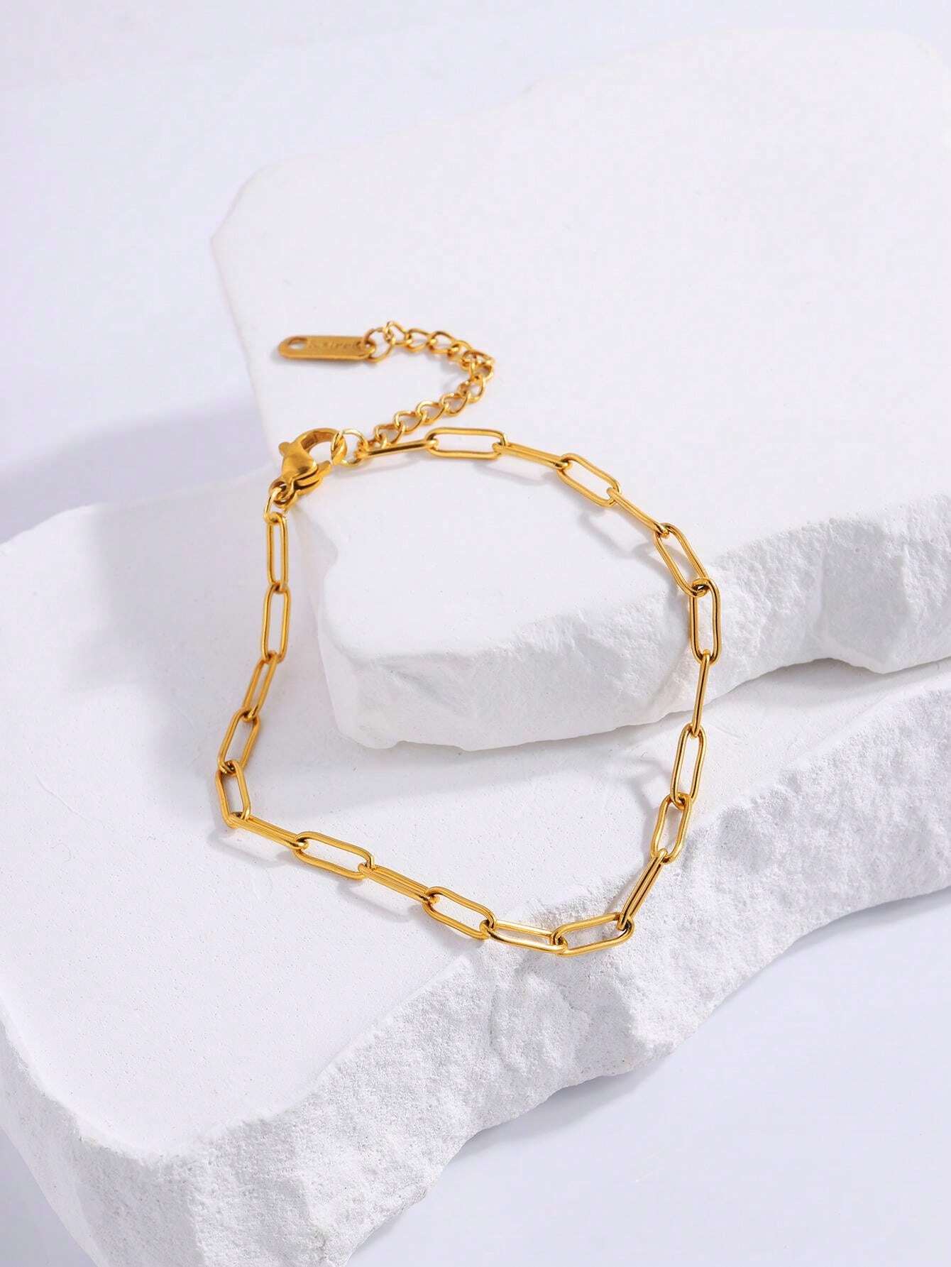 SHEIN Camhanno سوار ثعبان ذهبي أنيق