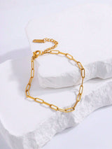 SHEIN Camhanno سوار ثعبان ذهبي أنيق