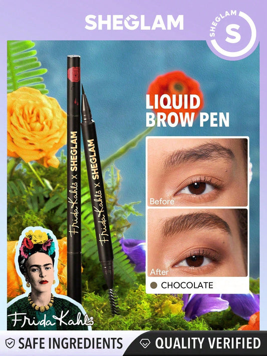 SHEGLAM X Frida Kahlo Brow Icon Liquid Brow Pen-Chocolate Black Friday Sale Gift Eyebrow